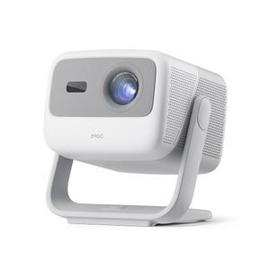 JMGO N1 휴대용 프로젝터 1080P FHD 야외용 4K 11 2X5W 오토 영화 TV 시어터 지원 트리플 3D 보정 스피커 프로젝터 이미지 짐벌 안드로이드 MALC 150인치 다이나오디오 800루멘