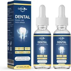 치아 갑옷 에나멜 케어 액체 - 하이드록시아파타이트를 포함한 지지 잇몸 및 일일 관리 (2)