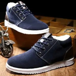 남자 털신 캐주얼 겨울 스니커즈 남자털신 방한화 데일리 슈즈