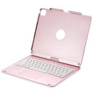 호환 아이패드 Pro 12.9용 블루투스 매직 키보드 케이스 2022 태블릿 아랍어 스페인어 히브리어 프랑스어