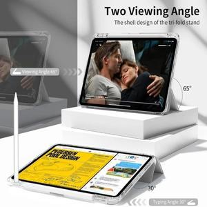 호환 아이패드 M4 Air6 10세대 Pro11용 Funda 아크릴 케이스(아이패드 9.7 10.2 7/8/9세대 Pro12.9 Air13용