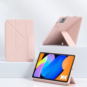 호환 레노버 아이디어 탭 11인치 케이스 tb336fu 다중 접이식 보호 TPU 쉘 샤오신 패드 11 2025 태블릿 커