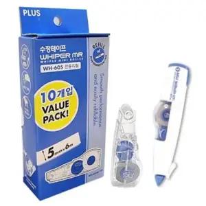 부품 플러스 수정테이프 리필 (1개) WH-605R-10P 10개입/5mmx6m