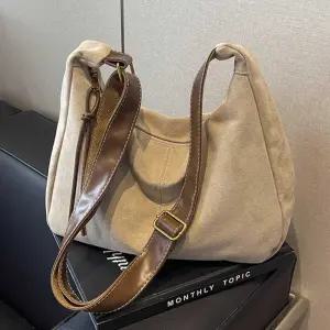 스웨이드 데일리 패션 가을 겨울 여성용 숄더 호보백