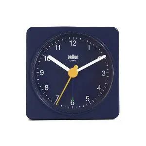 [BRAUN] BC02BL 클래식 트래블 크레센도 알람 저소음 공용 탁상시계