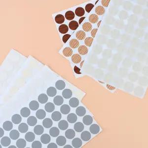 못 자국 오염 흠집 가리기 원형 보수 스티커