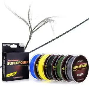 4선 크로스오버 합사낚시줄 100미터 민물바다 겸용 FpC7+3Xib