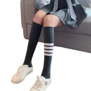 트렌드 여성 스포츠 골프 양말 패션 니삭스 긴양말 qmP2+6uul