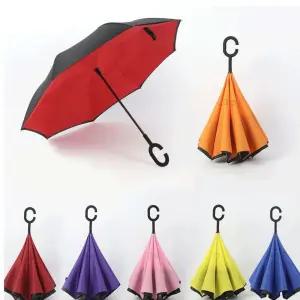 반전우산 장우산 물튐방지 역방향 접을때 거꾸로우산 Ykf6+1JRu