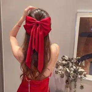 여자 3컬러 럭셔리 우아한 왕 리본 헤어핀 반묶음핀 pWH7+3cAL