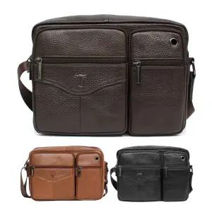 9289 블루마운트 소가죽 남성 크로스백 캐쥬얼백 가죽