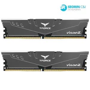 [서린공식] 팀그룹 T-Force DDR4-3600 CL18 Vulcan Z Gray 패키지 서린 (16GB(8Gx2))