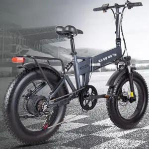 듀얼모터전기자전거 접이식전동자전거 오프로드바이크 산악사이클 장거리전동주행 성인레저