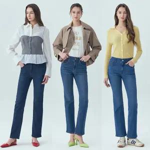 봄 뱅뱅 여성 라이크라 데님 3종