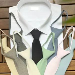 넥타이 크리스티안 파본 레인보우 남성 자동넥타이 7CM