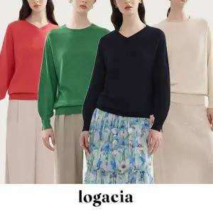 로가시아 25SS 실크 블렌디드 니트 4종