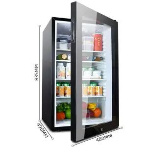 소형 쇼케이스 냉장고 20l 술장고 카페 음료수 음료 술 가정용 냉장 소주