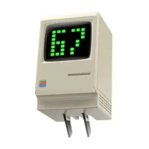 SHARGEEK 충전기 레트로 매킨토시 고속