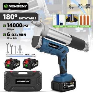 뉴베니 96Mpa 14000PSL 전동 그리스건 오일 인젝터 하드웨어 도구 마키타 21V 배터리 핀용