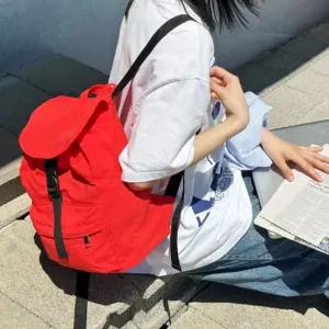 가벼운 포켓백팩 여행 짐가방 출퇴근 여성 백팩 LeT9+3kTk