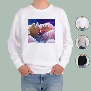 헤비맨투맨 전색상 해양생물 열대어 산호 그림 bSP8+1AtX