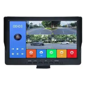 대형 화물차 후방 카메라 덤프트럭 10인치 4채널 사각지대