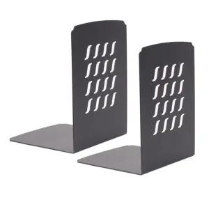 L형 북엔드 대 2개입 단품 검정색 책고정대 철재 도서관용품 책장정리 책고정대 북엔드 북앤드