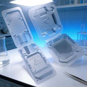 AMD 소켓 AM2 AM3 FM1 FM2용 교체용 CPU 트레이 10개 안티-스태틱 클램 홀더 보호 케이스 안전한 보관  용