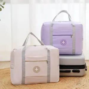 여행 출장 실용적인 캐리어 장착 수납 포켓 보스턴백 숄더백 남성 가방 태슬사각 남녀 J7