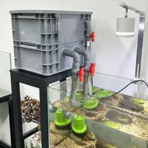 필터 정화 여과 박스 소형 수조 여과기 어항전용 외부