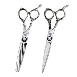 Univinlions 전문 일본 왼손잡이 이발 가위 6 인치