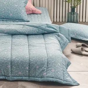아티 소프트마이크로 이불베개세트 Q 퀸 블루