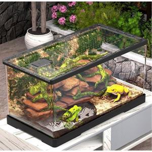 파충류사육장 꾸미기 키우기 거북이 정글 동물 폴리카보네이트 야자 애완동물 타란튤라