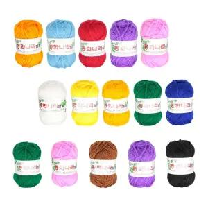 아크릴털실 뜨개실 털실 뜨개질재료 손뜨개실 털실 뜨개실 아크릴털실