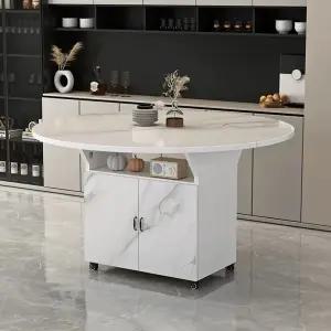 수납장 접이식 식탁 보조테이블 이동식조리대