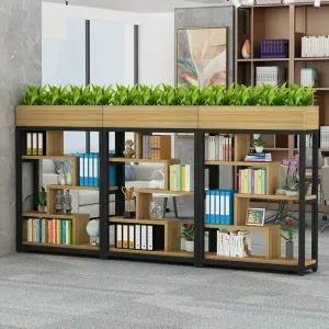 서재 화분 책꽂이 파티션 보관함 철제 사무실 나무화분