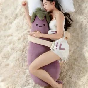 수면 유도 가지 애착 인형 토끼 동물 성인용 베개 엉덩이 모양 토닥이