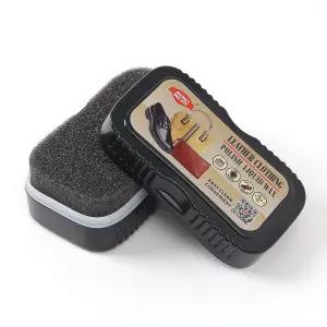 광택 스펀지 양면 휴대용 가죽닦이 구두