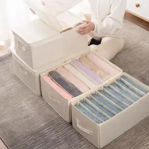 린넨 옷장 서랍 수납정리함 칸칸이 속옷수납장리 티셔츠정리함 속옷수납장