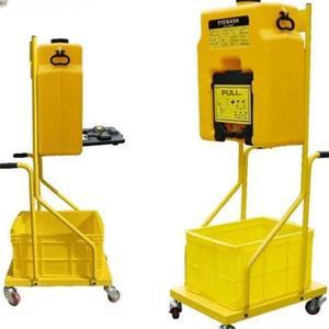 안전 이동식 세척기 세안기 워셔 세면대 3L 장치 세안대 벽걸이형 제조사 단일 자동