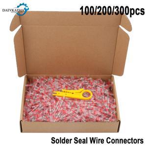 열수축 커넥터 슬리브 튜브 단자 절연 스플라이스 납땜 접합 와이어 케이블 전기