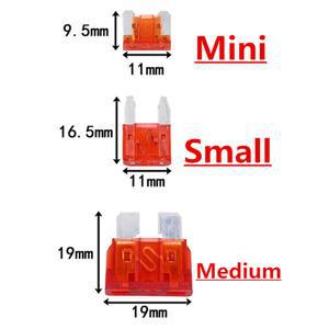 자동차 안전 파이프 크세논 램프 삽입 30A 퓨즈 5A 2A 15A 25A 3A 40A 10A 20A 20 35A 자동