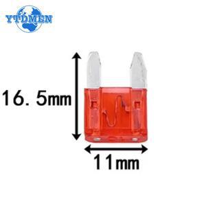 10PCS 100PCS 자동차 퓨즈 구색 프로필 자동 클립 트럭 소형 블레이드 유형 40A 2A 세트