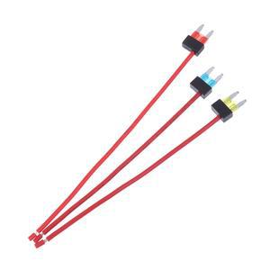1PC 자동차 퓨즈 홀더 회로 추가 10A 20A 15A APM 어댑터 12V 안전 블레이드 장치 간단한 미니