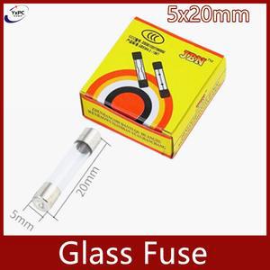100PCS 5X20MM 가정용 퓨즈 튜브 유리 20A 4A 5X20 25A 5A 10A 30A 15A 1A 2A 250V 3A 20 8A