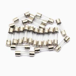 100PCS 유리 퓨즈 5X20MM 6X30MM 5A 보험 6A 3A 1A 8A 15A 250V 2A 10A 튜브 25A 4A