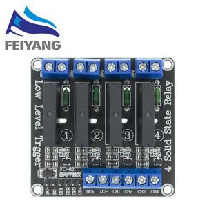 SSR G3MB 202P 솔리드 스테이트 DIY 채널 2A 240V 출력 모듈 릴레이 저항 키트용 퓨즈로 5V