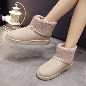 따뜻한 여성 양털 부츠 퍼부츠 니츠 겨울 나들이 VOE9+3RxH