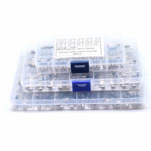 12V 250V 납선 믹스 키트가 20A 15A 3A 25A 유리 2A 8A 4A 5A 16A 10A 있는 30A 1A 퓨즈 6A 고속 느린