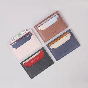 심플 베이직 여자 남자 간편 수납 카드지갑 학생 선물 fcl7+9ynF
